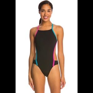 Speedo Colorblock Swimsuit